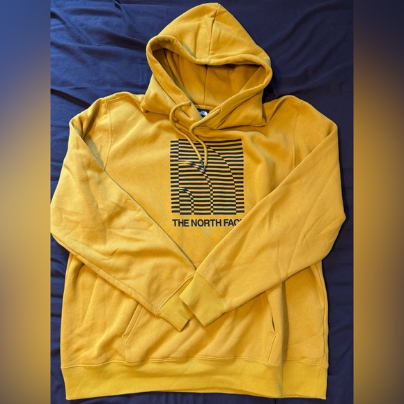 The North Face Yellow Hoodie - Picture 1 of 3